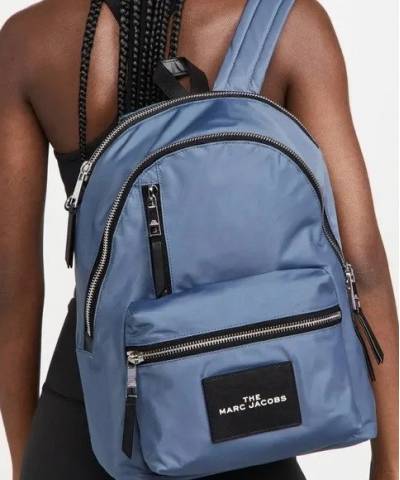Рюкзак Marc Jacobs The Zipper Nylon Backpack Blue